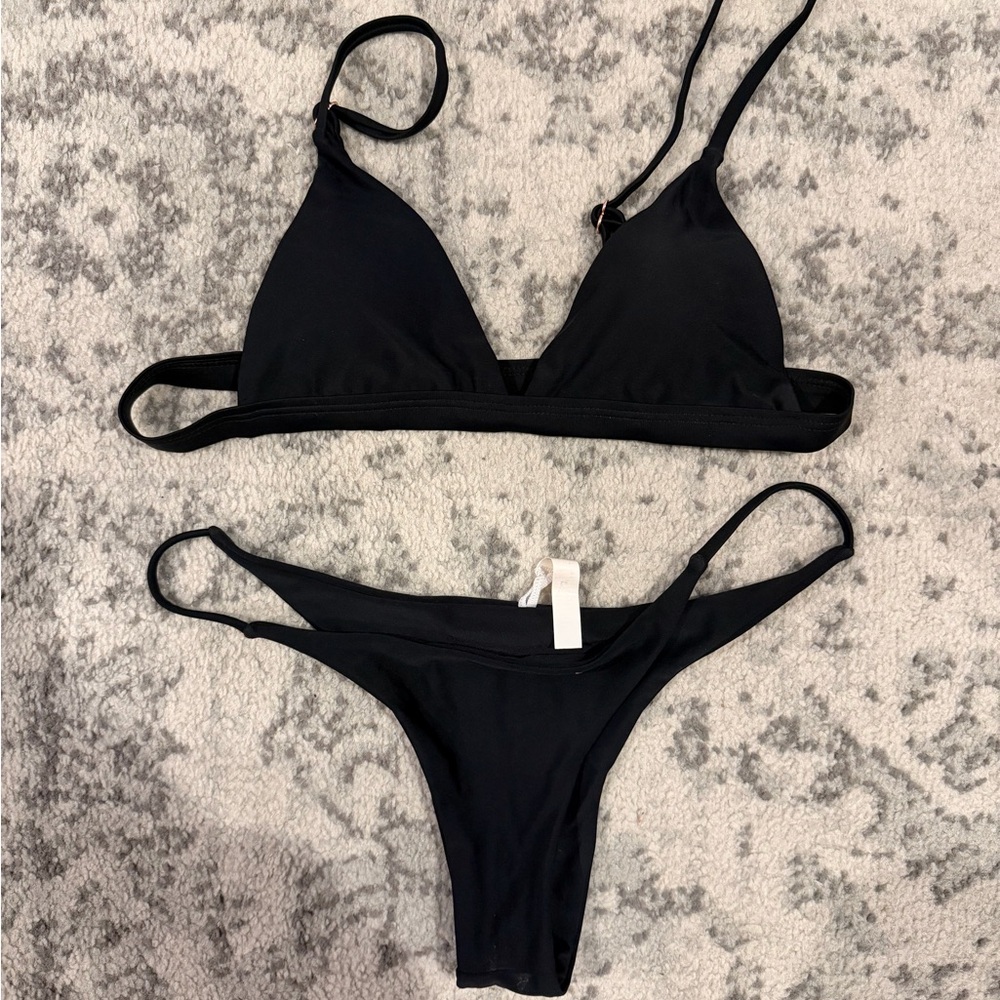 Black Women's Swimwear Set